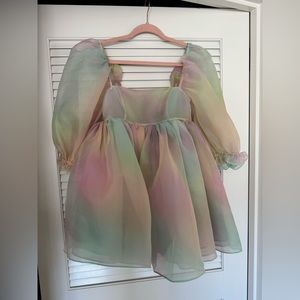 NWT Selkie Rainbow Pull Dress